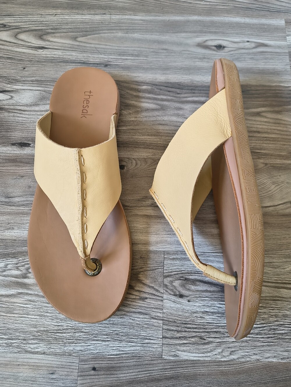 The Sak Women's Los Feliz Sandal Tan Leather Size 9